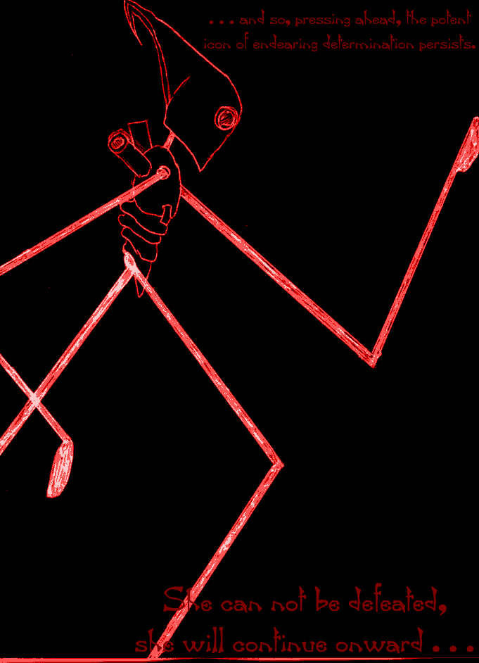 a girl called "Kermit", cybernetically enhanced